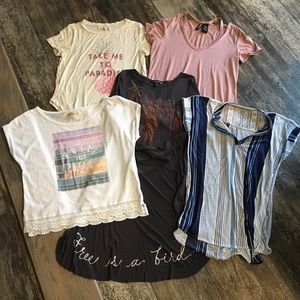 Bundle of 5 tops small